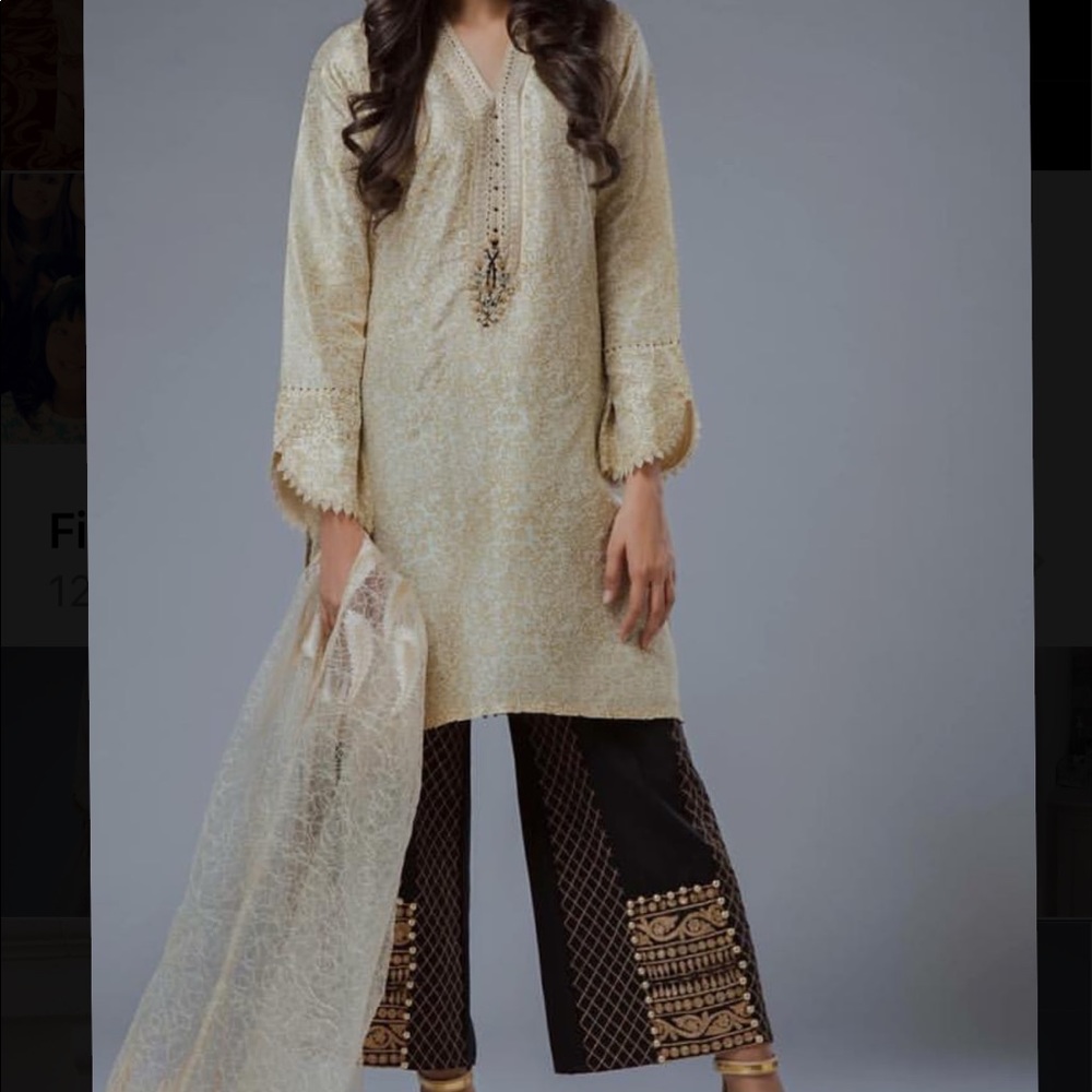 Rabia Wahab 3 piece- Pakistani Indian outfit